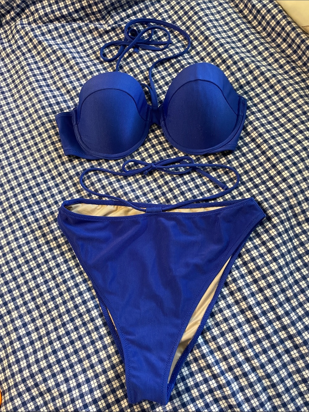 Women’s Sand & Shore Royal Blue Bikini Set